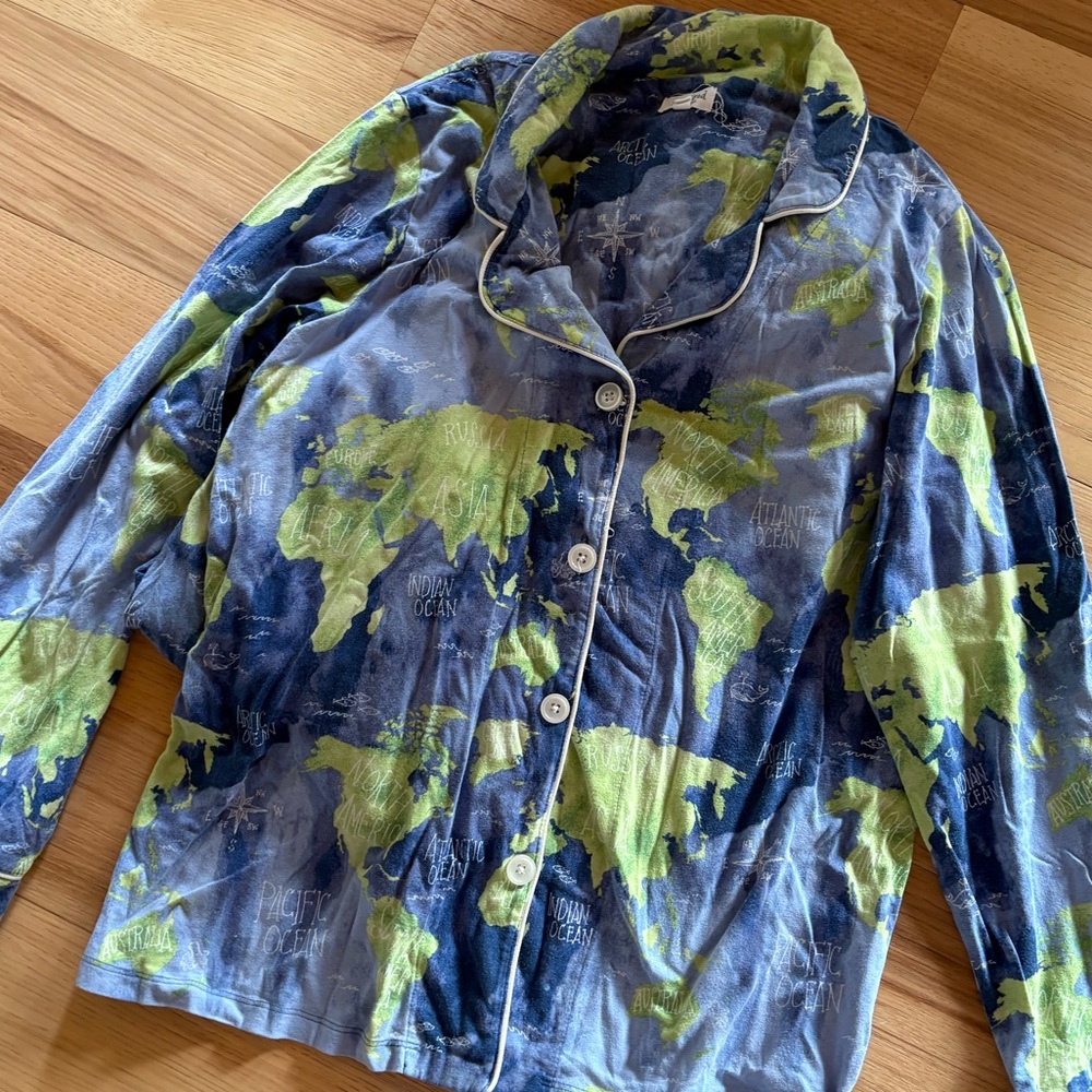 BedHead Pajamas in Map Print